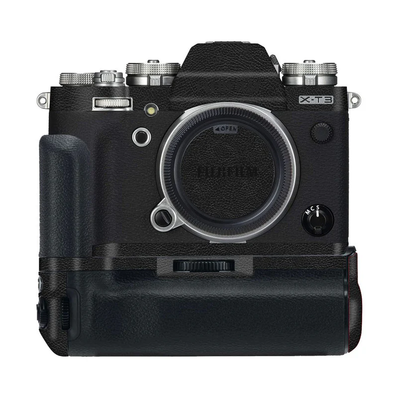 Black Leather Camera Skins - Image 4