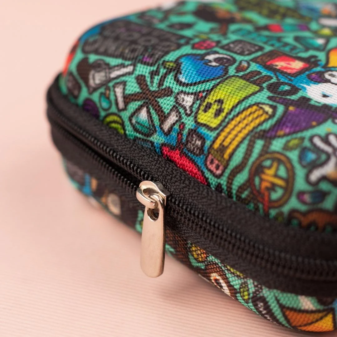 Abstract Multi Purpose Tech Organizer for Charger/Earphone/Pen Drives/Cables - Box Shape - Image 3