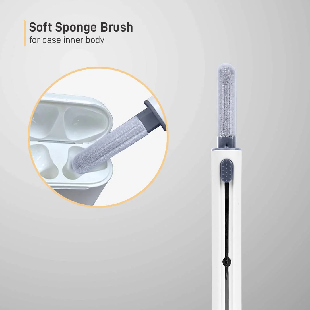Cleaning Pen Tool for TWS/Airpods & Phone Multifunction Cleaner Kit Soft Brush for Bluetooth Earphones Case Cleaning Tool - Image 4