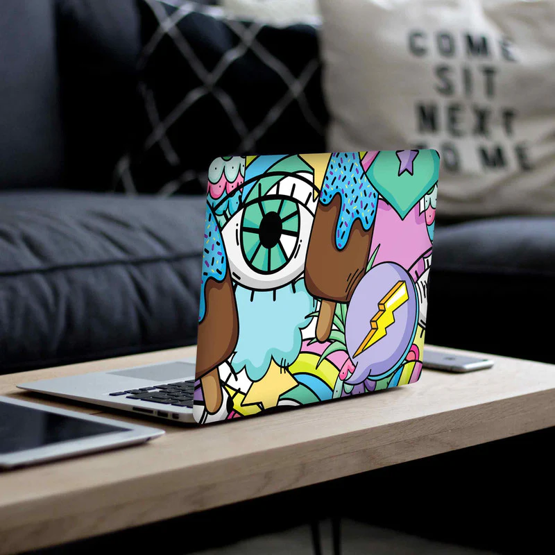 Eyece Cream Laptop Skins - Image 3