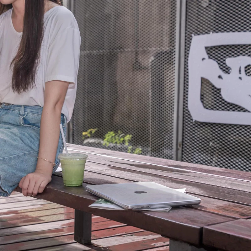 MacBook Protective Hard-shell Transparent Crystal Clear - Anti Yellow Laptop Case Cover - Image 7