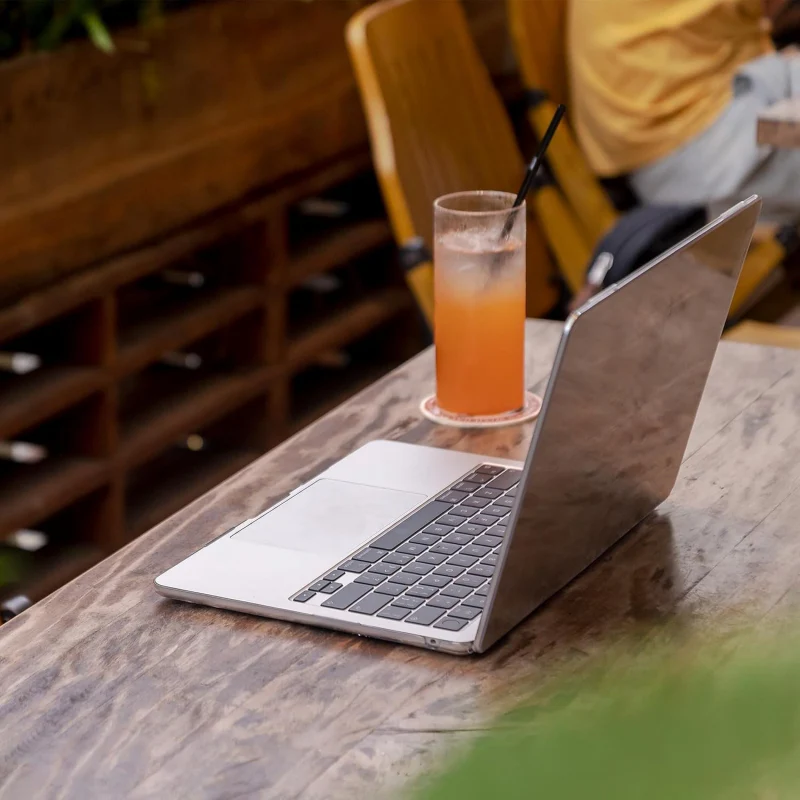 MacBook Protective Hard-shell Transparent Crystal Clear - Anti Yellow Laptop Case Cover - Image 8