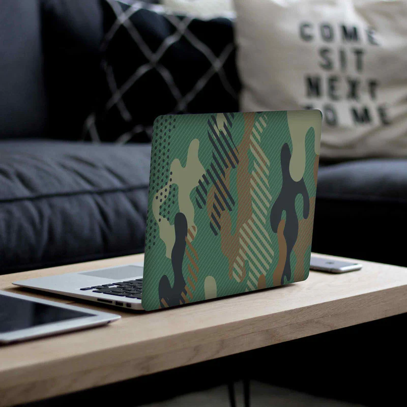Military Green Laptop Skins - Image 4