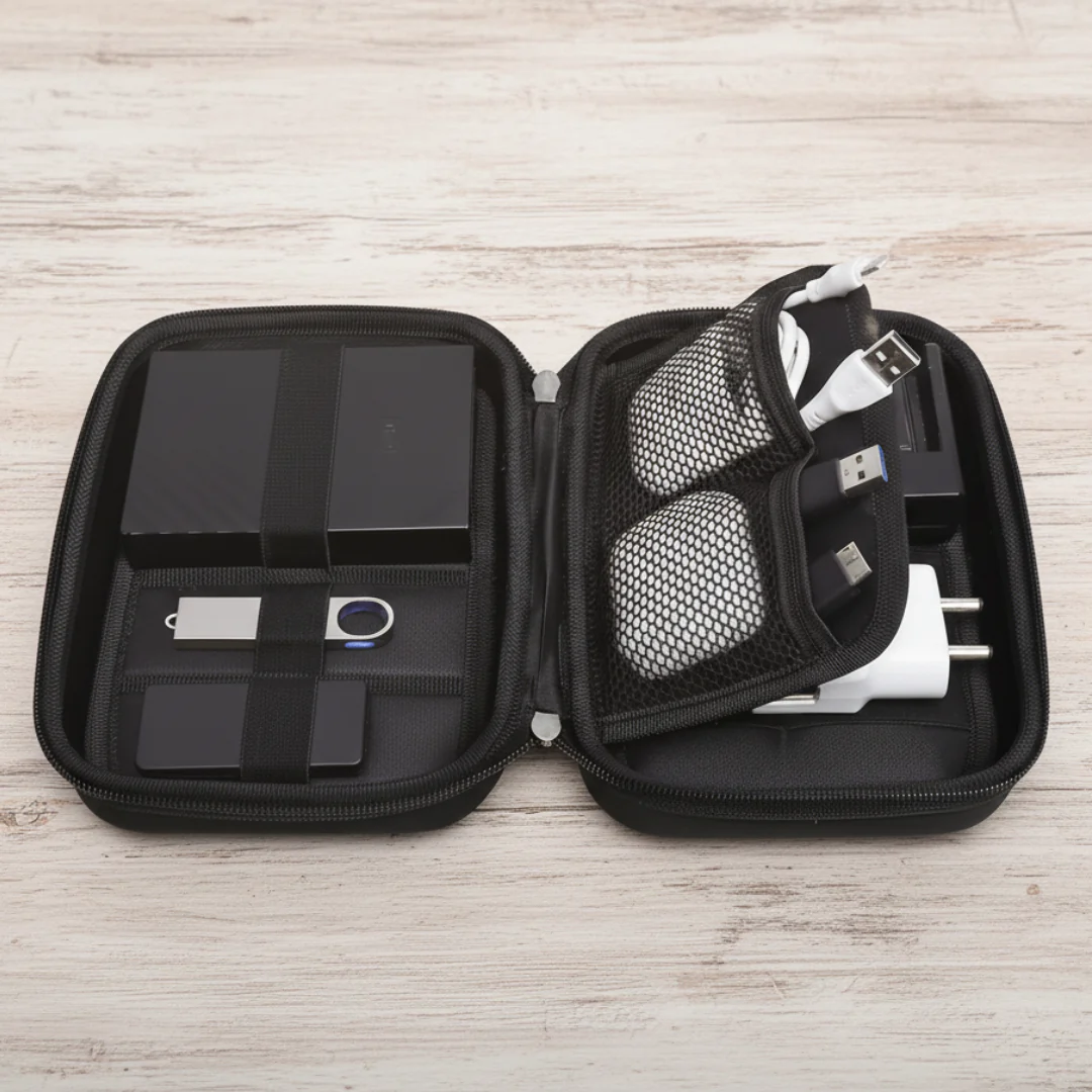 Portable Tech Organizer for Electronic Accessories, Travel Gadgets & More - Image 3