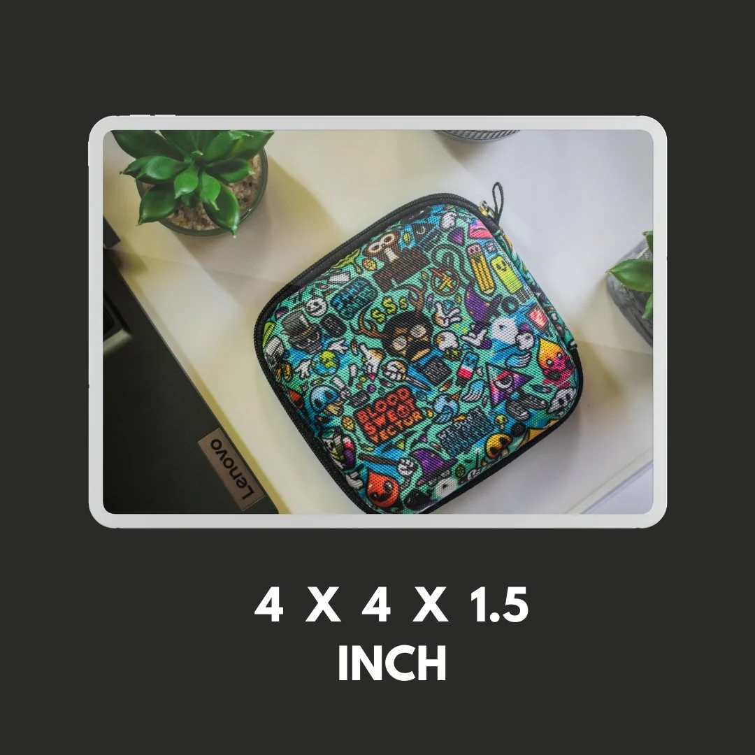 Binary Multi Purpose Tech Organizer for Charger/Earphone/Pen Drives/Cables - Box Shape - Image 4