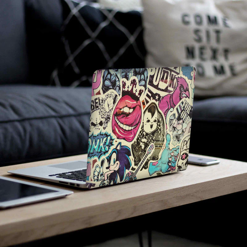 Vintage Punk Laptop Skins - Image 3