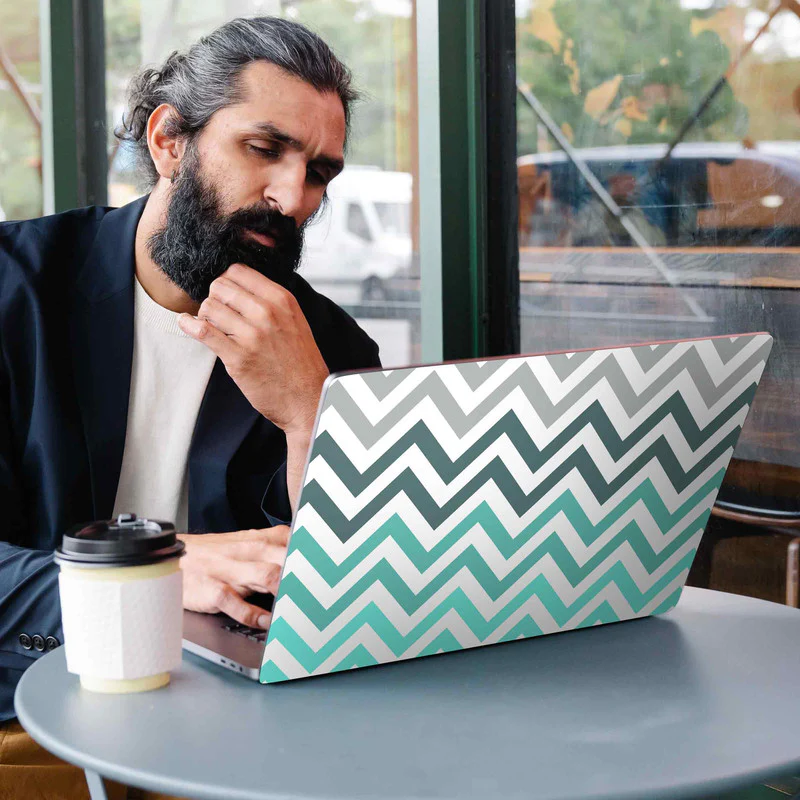 Wave Stripes Laptop Skins - Image 3